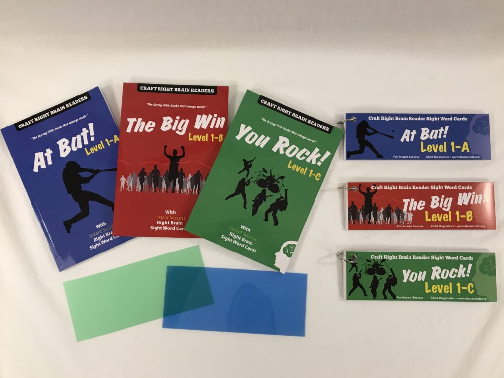 Craft Right Brain Student Readers First Grade Package Child Diagnostics