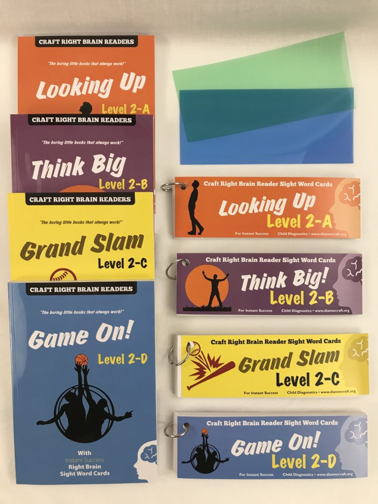 Craft Right Brain Second Grade Student Readers Package Child Diagnostics