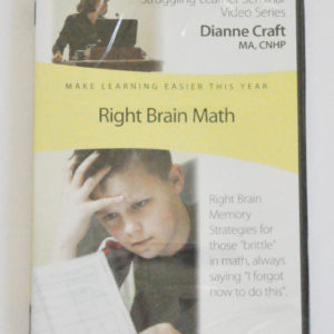 Right Brain Math DVD