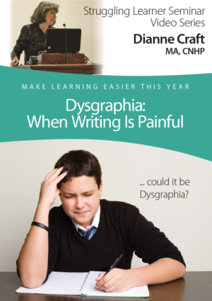 Dysgraphia: When Writing is Painful