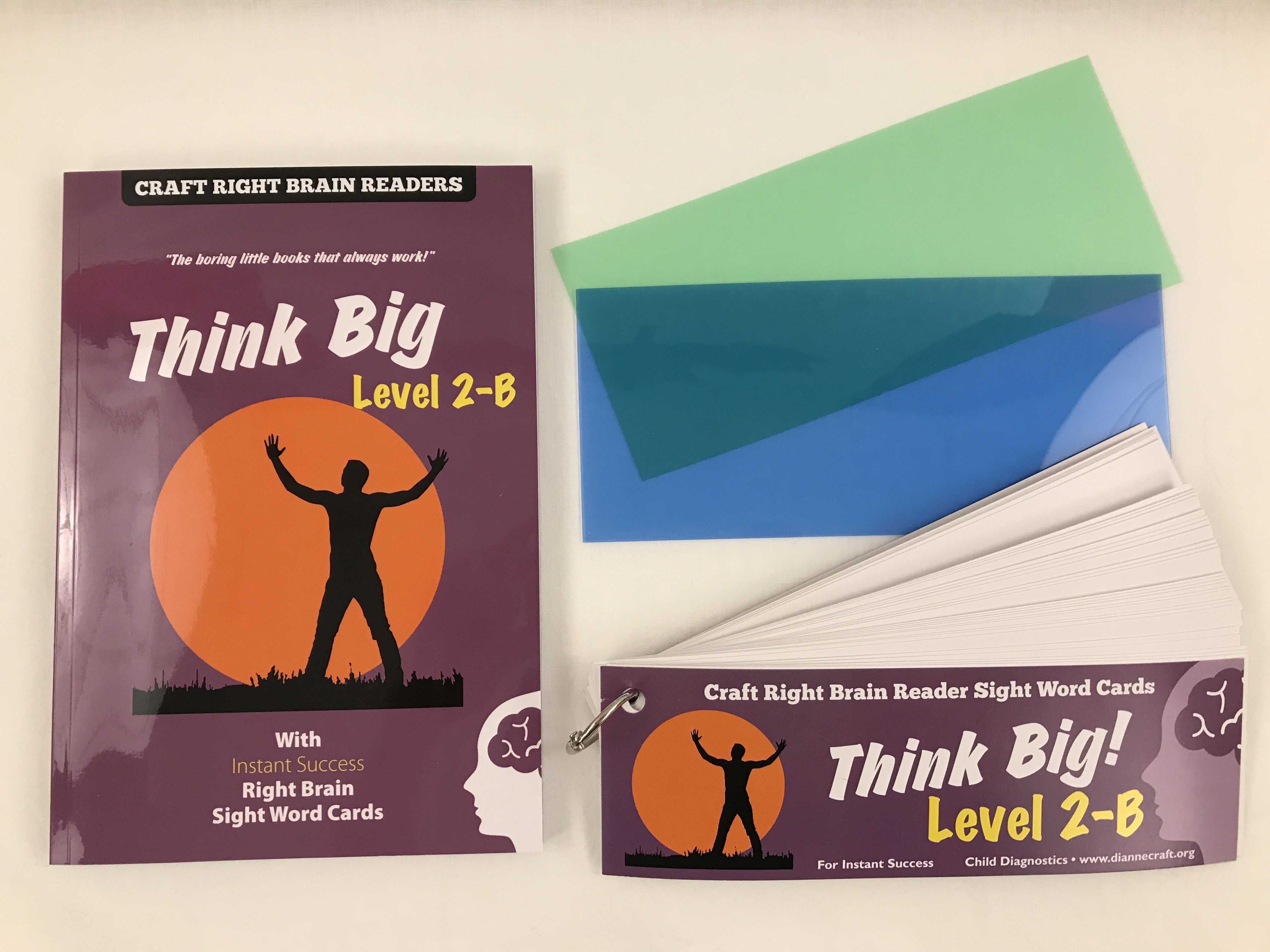 "Think Big" Level 2B Craft Right Brain Student Reader