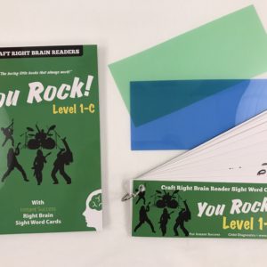 "You Rock" Level 1C Craft Right Brain Student Reader